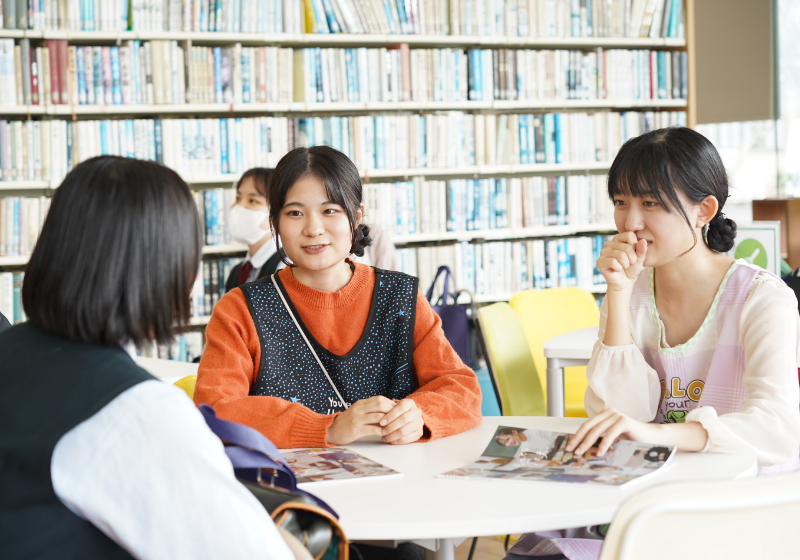 在学生とのフリートーク